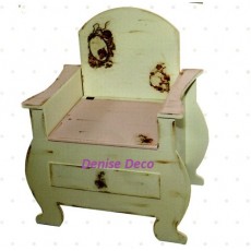 Denise Deco κουτι vintage θρονος